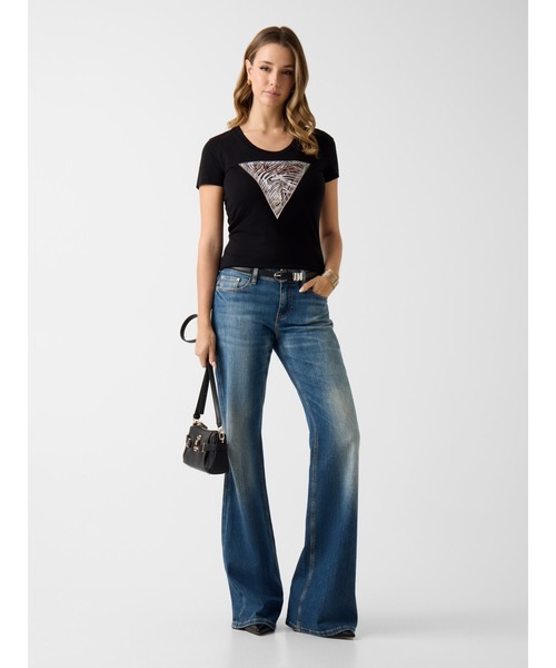 ZEBRA Triangle Tee Tシャツ 半袖 ロゴTシャツ | GUESS(ゲス) JAPAN