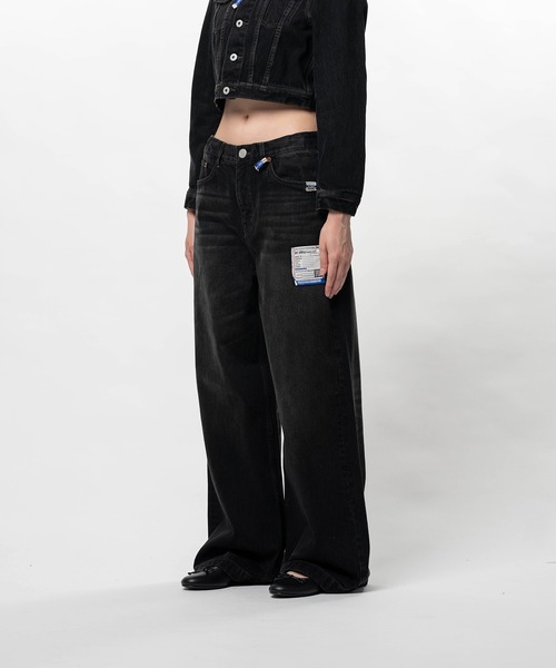 In・stru(men-tal).(インストルメンタル)の「Hard Washed Selvage Denim Huge Pants(デニムパンツ・メンズ・ブラック・36)」の3枚目の写真