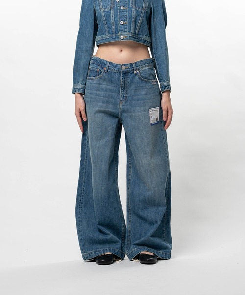 In・stru(men-tal).(インストルメンタル)の「Hard Washed Selvage Denim Huge Pants(デニムパンツ・メンズ・ブラック・36)」の7枚目の写真