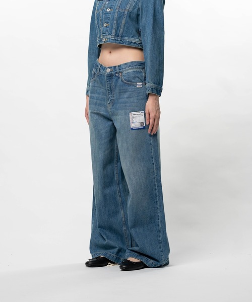In・stru(men-tal).(インストルメンタル)の「Hard Washed Selvage Denim Huge Pants(デニムパンツ・メンズ・ブラック・36)」の8枚目の写真