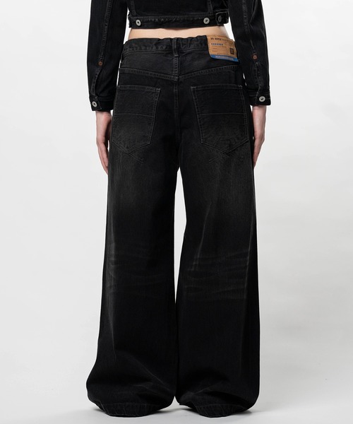 In・stru(men-tal).(インストルメンタル)の「Hard Washed Selvage Denim Huge Pants(デニムパンツ・メンズ・ブラック・36)」の6枚目の写真