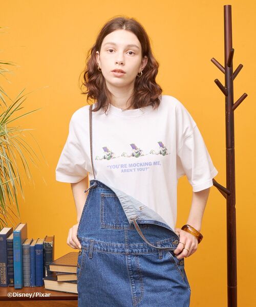 Disney(ディズニー)の「【TOY STORY】ヴィンテージ加工グラフィックTシャツ(Tシャツ/カットソー・レディース・ベージュ/オフホワイト・FREE)」の21枚目の写真