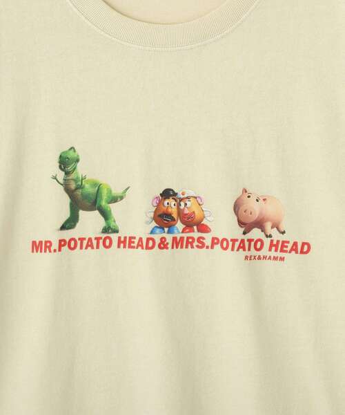 Disney(ディズニー)の「【TOY STORY】ヴィンテージ加工グラフィックTシャツ(Tシャツ/カットソー・レディース・ベージュ/オフホワイト・FREE)」の7枚目の写真