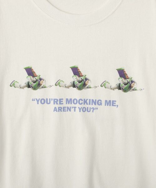 Disney(ディズニー)の「【TOY STORY】ヴィンテージ加工グラフィックTシャツ(Tシャツ/カットソー・レディース・ベージュ/オフホワイト・FREE)」の11枚目の写真