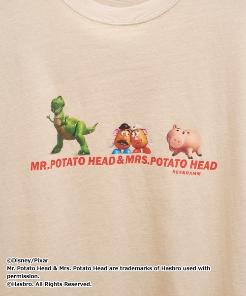Disney(ディズニー)の「【TOY STORY】ヴィンテージ加工グラフィックTシャツ(Tシャツ/カットソー・レディース・ベージュ/オフホワイト・FREE)」の17枚目の写真