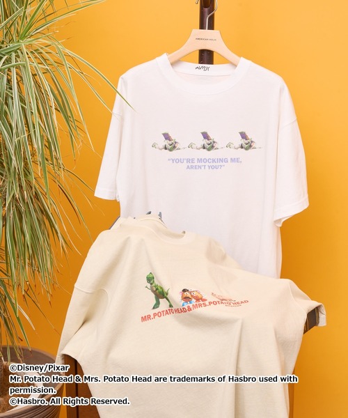 TOY STORY】ヴィンテージ加工グラフィックTシャツ（Tシャツ/カットソー