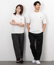 U.S. POLO ASSN.（ユーエスポロアッスン）の「【U.S. POLO ASSN.】別注 ワンポイント刺繍 胸ポケット オーバーサイズTシャツ（Tシャツ/カットソー）」