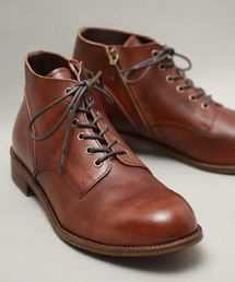 【PADRONE】別注SIDE ZIP BOOTS/PK7358-1223-16A/レースアップサイドジップブーツ