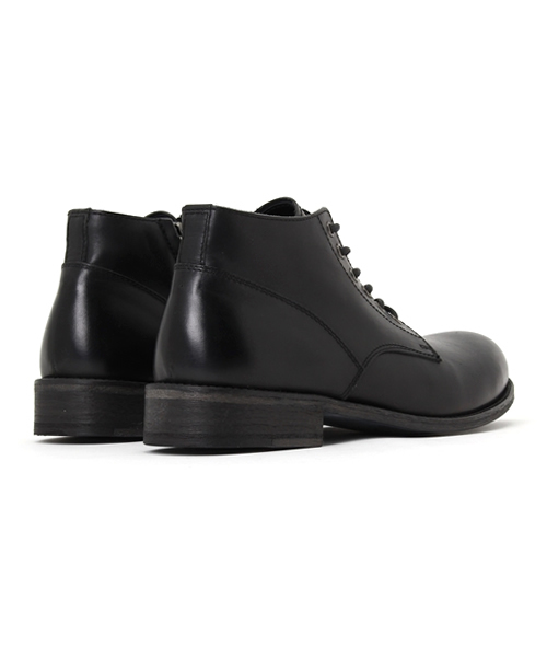 PADRONE（パドローネ）の「【PADRONE】別注SIDE ZIP BOOTS/PK7358-1223-16A/レースアップサイドジップブーツ（ブーツ・メンズ・ダークブラウン/ブラック・42/41/40/43）」の5枚目の写真