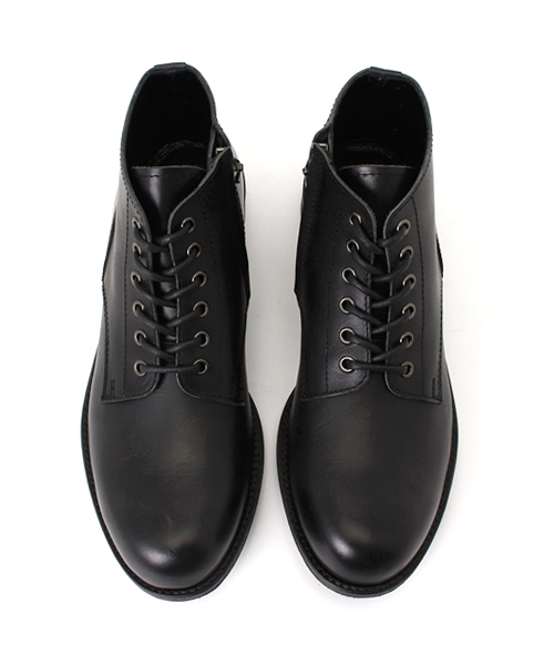 PADRONE（パドローネ）の「【PADRONE】別注SIDE ZIP BOOTS/PK7358-1223-16A/レースアップサイドジップブーツ（ブーツ・メンズ・ダークブラウン/ブラック・42/41/40/43）」の6枚目の写真