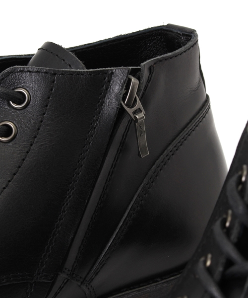 PADRONE（パドローネ）の「【PADRONE】別注SIDE ZIP BOOTS/PK7358-1223-16A/レースアップサイドジップブーツ（ブーツ・メンズ・ダークブラウン/ブラック・42/41/40/43）」の9枚目の写真