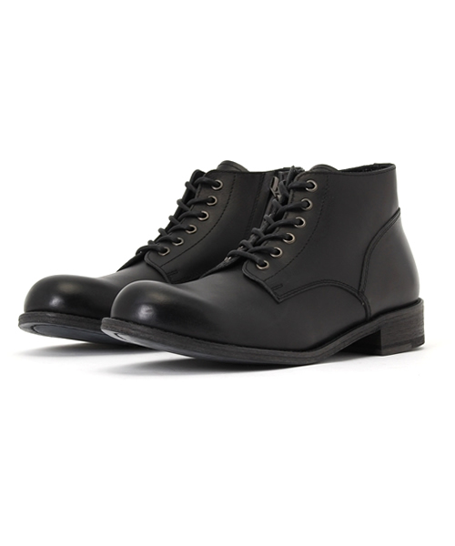 PADRONE（パドローネ）の「【PADRONE】別注SIDE ZIP BOOTS/PK7358-1223-16A/レースアップサイドジップブーツ（ブーツ・メンズ・ダークブラウン/ブラック・42/41/40/43）」の12枚目の写真