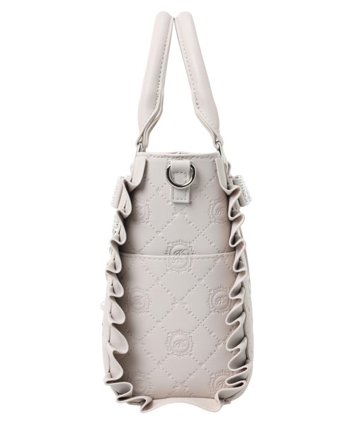 NOEMIE(ノエミー)の「ビジューモノグラム推し活バッグ(トートバッグ・レディース・ピンク/オフホワイト/ブラック・ONE SIZE)」の19枚目の写真