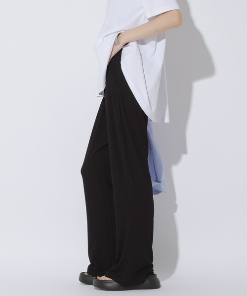 LAKOLE(ラコレ)の「冷感カットフレアパンツ / 1045676(その他パンツ・レディース・カーキ/ブラウン/ブラック/ベージュ・MEDIUM/LARGE)」の8枚目の写真