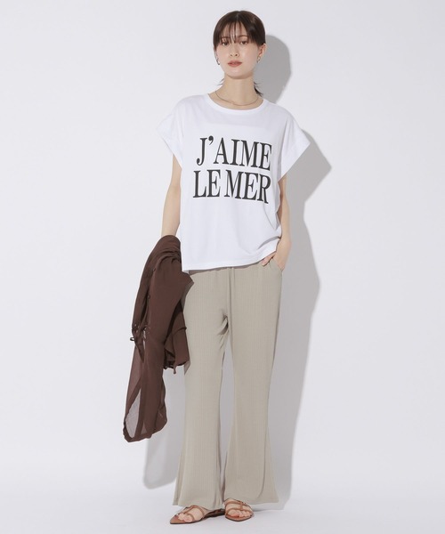 LAKOLE(ラコレ)の「冷感カットフレアパンツ / 1045676(その他パンツ・レディース・カーキ/ブラウン/ブラック/ベージュ・MEDIUM/LARGE)」の11枚目の写真