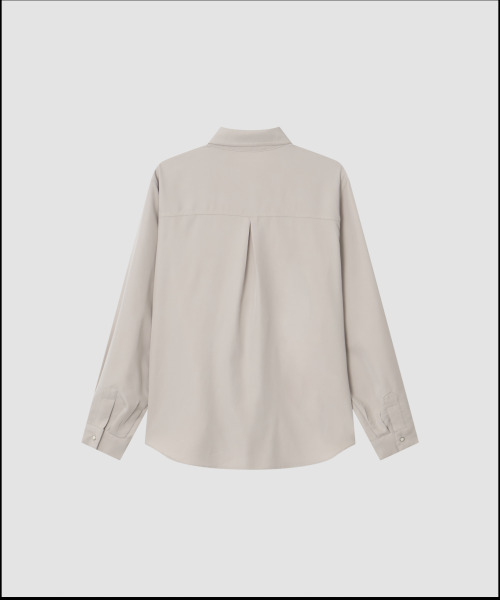 THE LILLE（ザ リル）の「Lea Western Shirts_Light Gray（シャツ/ブラウス・レディース・その他・FREE）」の3枚目の写真