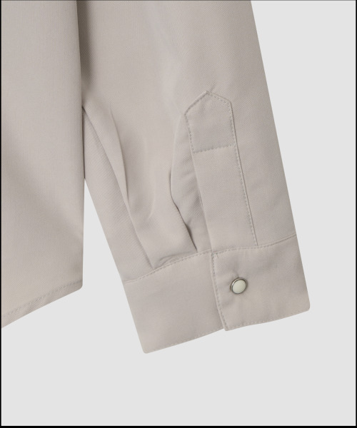THE LILLE（ザ リル）の「Lea Western Shirts_Light Gray（シャツ/ブラウス・レディース・その他・FREE）」の5枚目の写真