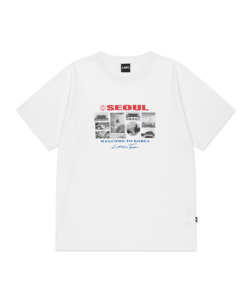 LMCの「SEOUL SPOT PHOTO TEE white(Tシャツ/カットソー・メンズ・その他・SMALL/MEDIUM/LARGE/X-LARGE)」の1枚目の写真