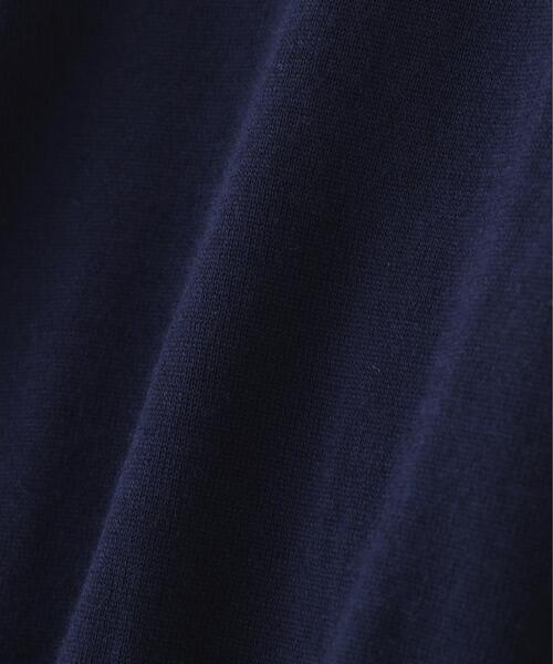 YLEVE(イレーヴ)の「YLEVE / WOOL SILK CASHMERE KNIT POLO(ポロシャツ・メンズ・グレー/ネイビー/レッド・5/4)」の10枚目の写真