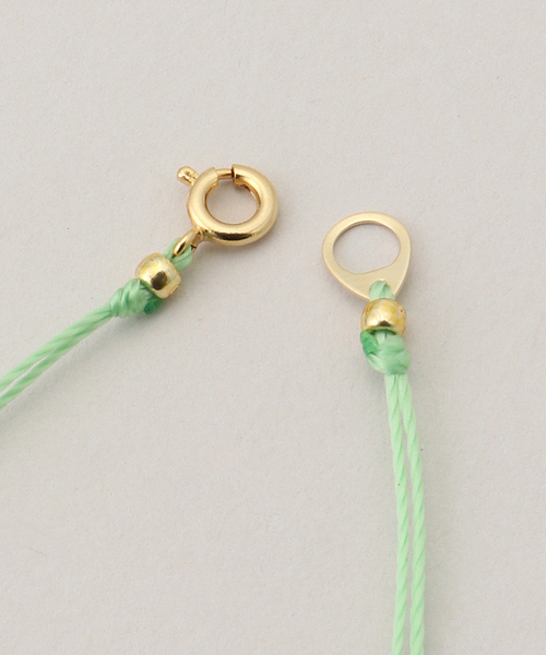 La TOTALITE(ラトータリテ)の「STEEN / スティン Code*Stone Necklace(ネックレス・レディース・グリーン・FREE)」の4枚目の写真