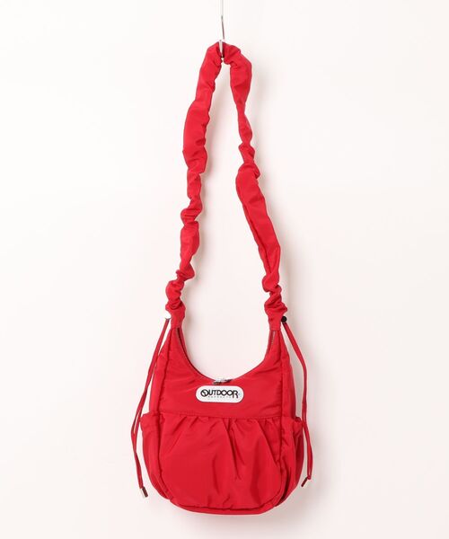 OUTDOOR PRODUCTS（アウトドアプロダクツ）の「【OUTDOOR PRODUCTS / アウトドアプロダクツ】Egg Shoulder Bag / エッグショルダーバッグ（ショルダーバッグ・レディース・レッド/アイボリー/ブラウン/ブラック・FREE）」の4枚目の写真