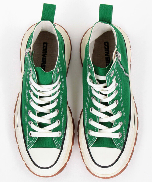 CONVERSE(コンバース)の「CONVERSE/コンバース ALL STAR TREKWAVE HI(スニーカー・レディース・ベージュ/グリーン・24.0cm/25.0cm/23.0cm)」の7枚目の写真