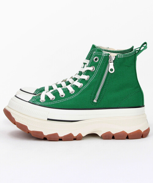CONVERSE(コンバース)の「CONVERSE/コンバース ALL STAR TREKWAVE HI(スニーカー・レディース・ベージュ/グリーン・24.0cm/25.0cm/23.0cm)」の8枚目の写真