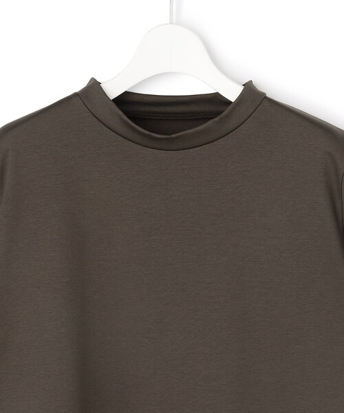 23区 L(ニジュウサンクオオキイサイズ)の「スカーフコンビ ボウタイセット カットソー(Tシャツ/カットソー・レディース・ホワイト系/ダークブラウン系/ブラック系・44/46)」の20枚目の写真