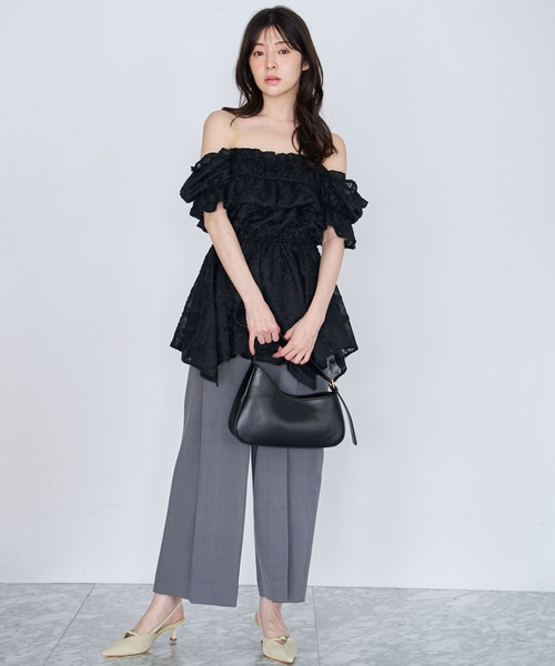 NOELA(ノエラ)の「ワンショルダーバッグ(ハンドバッグ・レディース・ブラック/ベージュ/ボルドー・フリー)」の21枚目の写真