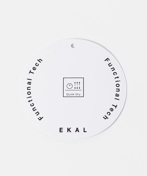 EKAL(エカル)の「『速乾』パナマライクチェックショートスリーブシャツ(シャツ/ブラウス・メンズ・グレー系その他/ベージュ系その他・MEDIUM/LARGE)」の14枚目の写真