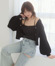 MAJESTIC LEGON | 2wayカップ付きキャミソール(キャミソール)