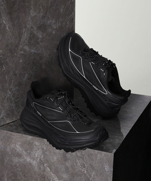 HOKA(ホカ)の「U STINSON ONE7 1168931-BKSV(スニーカー・メンズ・ブラック・28.5cm/26.5cm/27cm/29cm/27.5cm/26cm/28cm)」の1枚目の写真