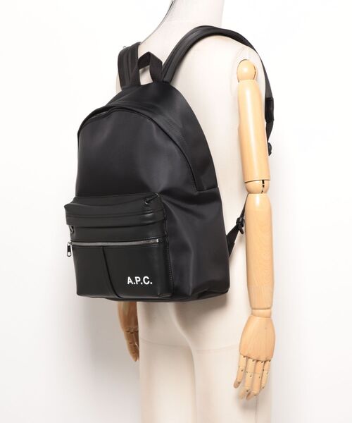 A.P.C.（アーペーセー）の「SAC A DOS CAMDEN（バックパック/リュック・メンズ・ブラック・MEDIUM）」の5枚目の写真