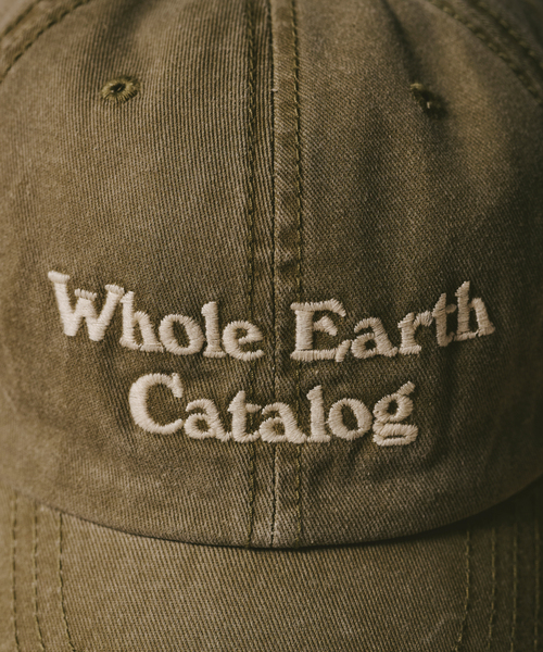 JOURNAL STANDARD(ジャーナルスタンダード)の「WHOLE EARTH CATALOG CAP(ハット・メンズ・ブラック/カーキ・FREE)」の8枚目の写真