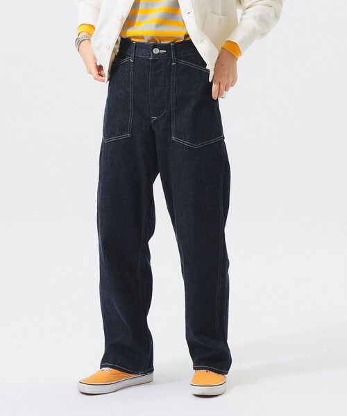 BEAMS BOY(ビームスボーイ)の「【別注】BUZZ RICKSON'S / US ARMY DENIM PANTS(デニムパンツ・レディース・インディゴブルー・M/S/XS)」の4枚目の写真