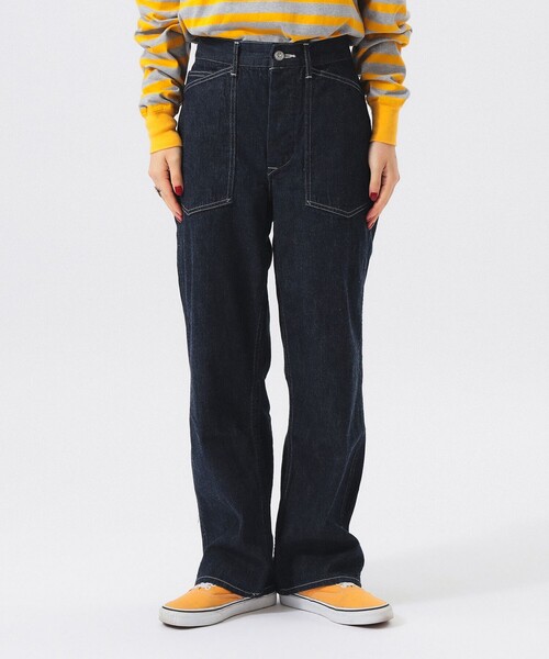 BEAMS BOY(ビームスボーイ)の「【別注】BUZZ RICKSON'S / US ARMY DENIM PANTS(デニムパンツ・レディース・インディゴブルー・M/S/XS)」の5枚目の写真