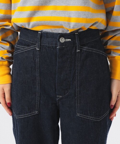 BEAMS BOY(ビームスボーイ)の「【別注】BUZZ RICKSON'S / US ARMY DENIM PANTS(デニムパンツ・レディース・インディゴブルー・M/S/XS)」の8枚目の写真