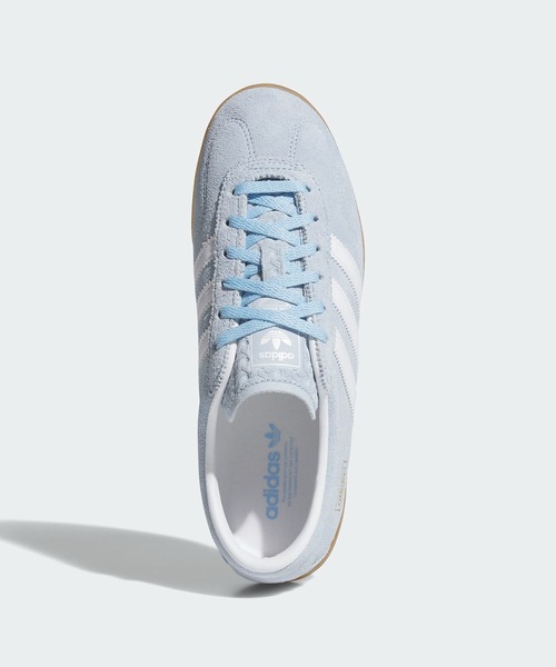 adidas（アディダス）の「ガゼルLo Pro シューズ / アディダスオリジナルス adidas Originals（スニーカー・レディース・ブルー・22.0cm/24.5cm/25.0cm/24.0cm/23.5cm/23.0cm/22.5cm/28.0cm/26.0cm/25.5cm/27.5cm/27.0cm/26.5cm）」の2枚目の写真