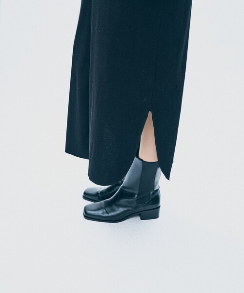 uncrave(アンクレイヴ)の「ヴィンテージリブ 2WAYロングワンピース(ワンピース・レディース・ブラック系・0/1)」の19枚目の写真