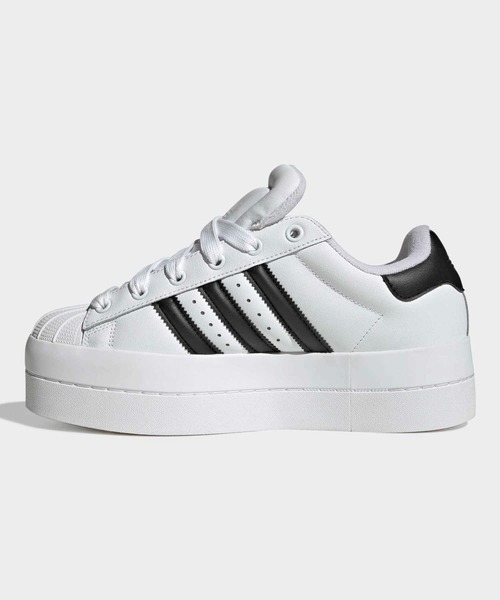 adidas(アディダス)の「スーパースター スタック / SUPERSTAR STACK / 厚底スニーカー / アディダスオリジナルス adidas Originals(スニーカー・レディース・ホワイト・25.0cm/24.5cm/23.0cm/22.5cm/24.0cm/23.5cm/26.0cm/25.5cm/26.5cm/27.0cm/27.5cm/28.0cm/22.0cm)」の6枚目の写真