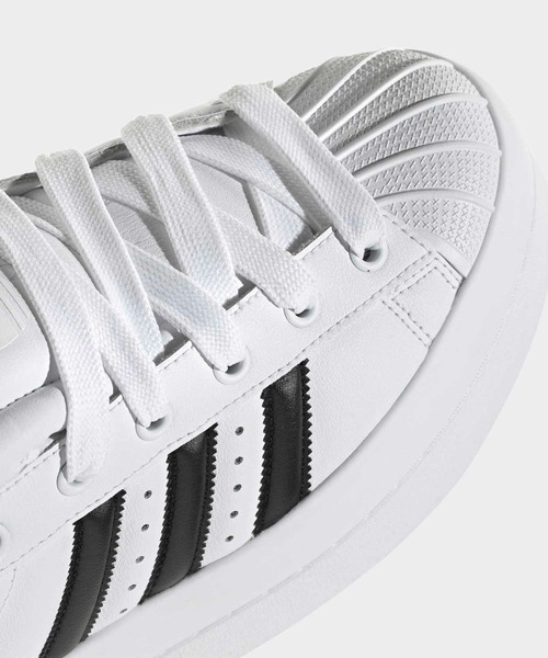 adidas(アディダス)の「スーパースター スタック / SUPERSTAR STACK / 厚底スニーカー / アディダスオリジナルス adidas Originals(スニーカー・レディース・ホワイト・25.0cm/24.5cm/23.0cm/22.5cm/24.0cm/23.5cm/26.0cm/25.5cm/26.5cm/27.0cm/27.5cm/28.0cm/22.0cm)」の7枚目の写真