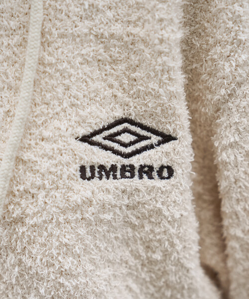 FREAK'S STORE（フリークスストア）の「UMBRO × FREAK'S STORE/アンブロ 別注 Boucle Hoodie/別注 ブークレ フ―ディー（その他アウター・レディース・オフホワイト/ブラウン/ブラック・ﾌﾘ-）」の12枚目の写真