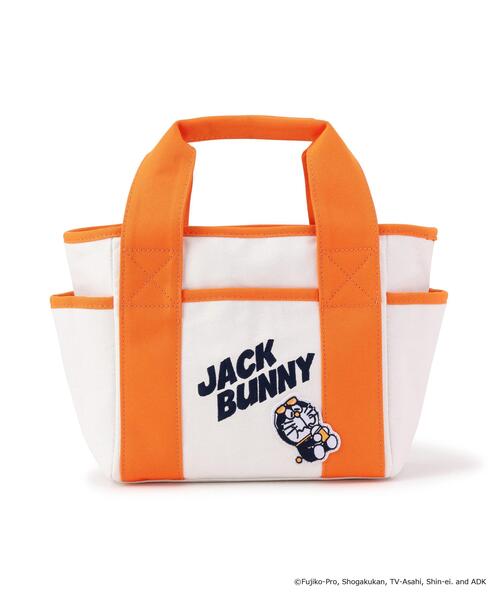 Jack Bunny!!(ジャックバニー)の「【Jack Bunny!!】【ドラえもん】ワッペンカートバッグ (UNISEX)(トートバッグ・レディース・ブルー/ネイビー/オレンジ・FREE)」の3枚目の写真