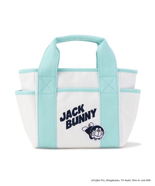 Jack Bunny!!(ジャックバニー)の「【Jack Bunny!!】【ドラえもん】ワッペンカートバッグ (UNISEX)(トートバッグ・レディース・ブルー/ネイビー/オレンジ・FREE)」の2枚目の写真