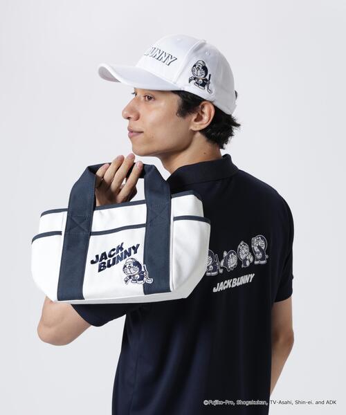 Jack Bunny!!(ジャックバニー)の「【Jack Bunny!!】【ドラえもん】ワッペンカートバッグ (UNISEX)(トートバッグ・レディース・ブルー/ネイビー/オレンジ・FREE)」の4枚目の写真