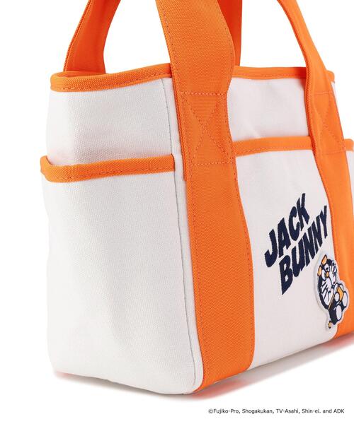 Jack Bunny!!(ジャックバニー)の「【Jack Bunny!!】【ドラえもん】ワッペンカートバッグ (UNISEX)(トートバッグ・レディース・ブルー/ネイビー/オレンジ・FREE)」の9枚目の写真