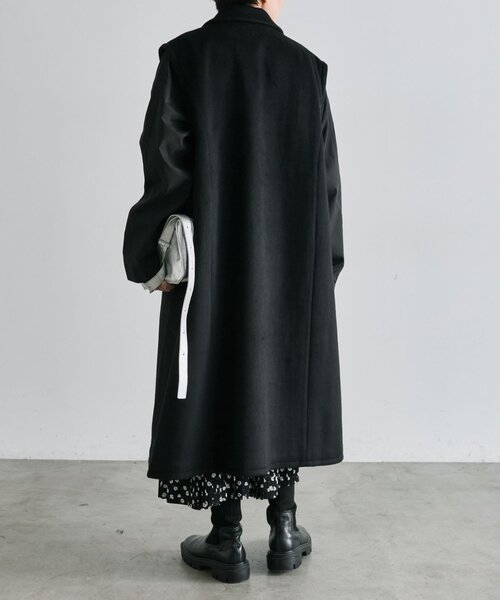 ear PAPILLONNER(イアパピヨネ)の「ロングベスト付き馬刺しゅうコート【SUM1 STYLE】(その他アウター・レディース・ブラック/ダークブラウン/カーキ・FREE)」の11枚目の写真