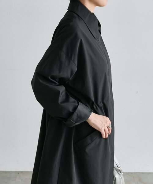 ear PAPILLONNER(イアパピヨネ)の「ロングベスト付き馬刺しゅうコート【SUM1 STYLE】(その他アウター・レディース・ブラック/ダークブラウン/カーキ・FREE)」の17枚目の写真