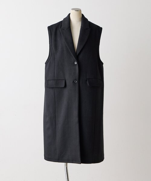 ear PAPILLONNER(イアパピヨネ)の「ロングベスト付き馬刺しゅうコート【SUM1 STYLE】(その他アウター・レディース・ブラック/ダークブラウン/カーキ・FREE)」の22枚目の写真