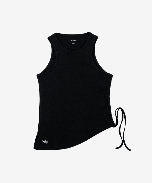 KZM(ケージエム)の「ホルターネックスリーブレストリムブラック(Tシャツ/カットソー・レディース・その他・SMALL/MEDIUM)」の4枚目の写真